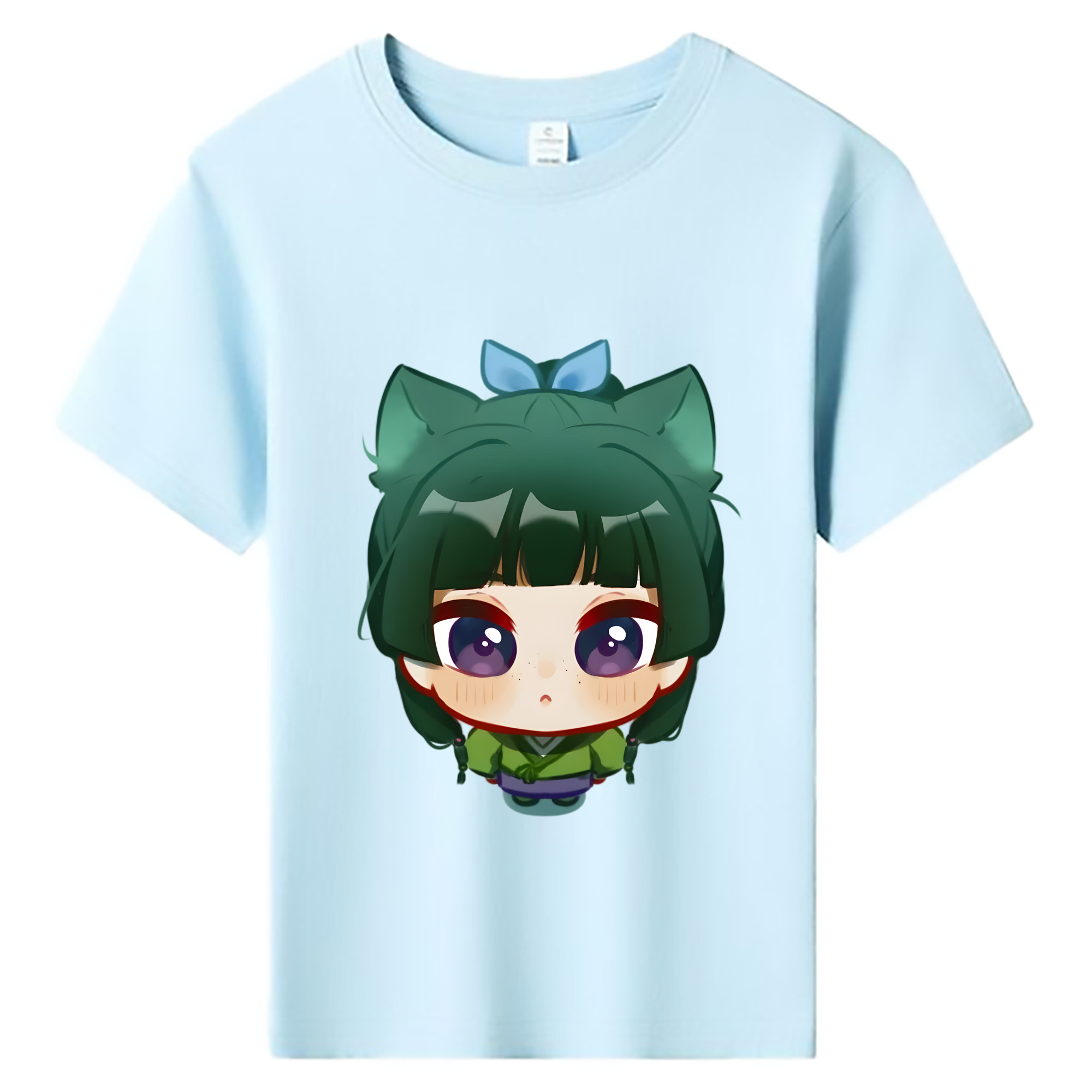 （画像用） 薬屋のひとりごと The Apothecary Diaries 綿100％キッズTシャツ（フロントプリント）